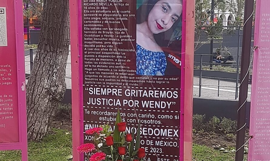 Memoriales en Edomex, por la exigencia de justicia y la visibilización de las víctimas de feminicidio