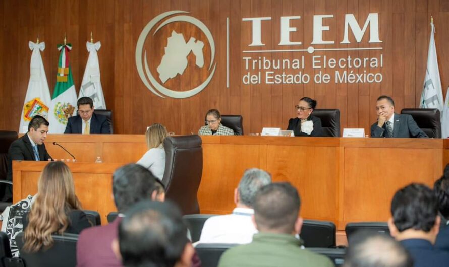 Tribunal Electoral del Edomex confirma resultados en nueve Distritos