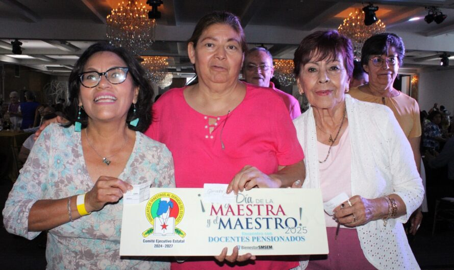 SMSEM celebra a docentes jubilados