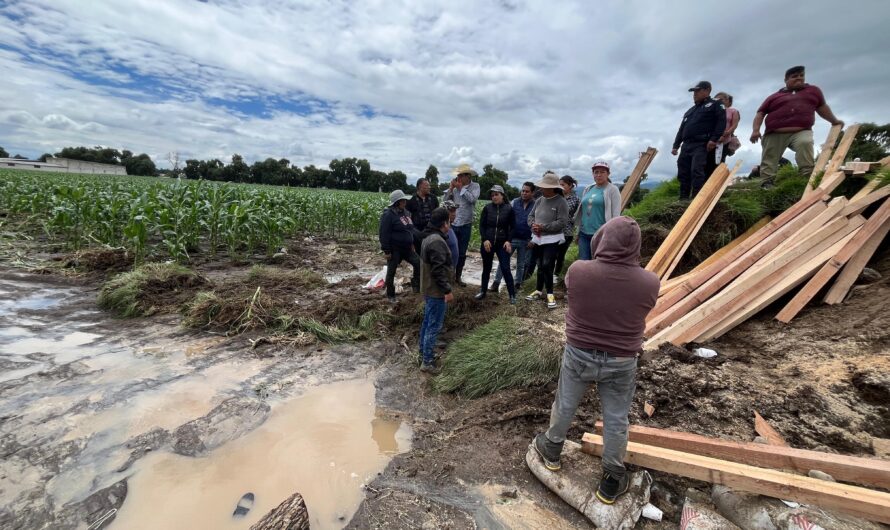 Otzolotepec colapsa por lluvias