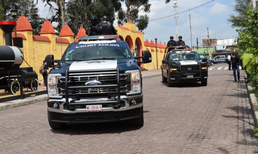 Zinacantepec refuerza vigilancia con operativo regional 