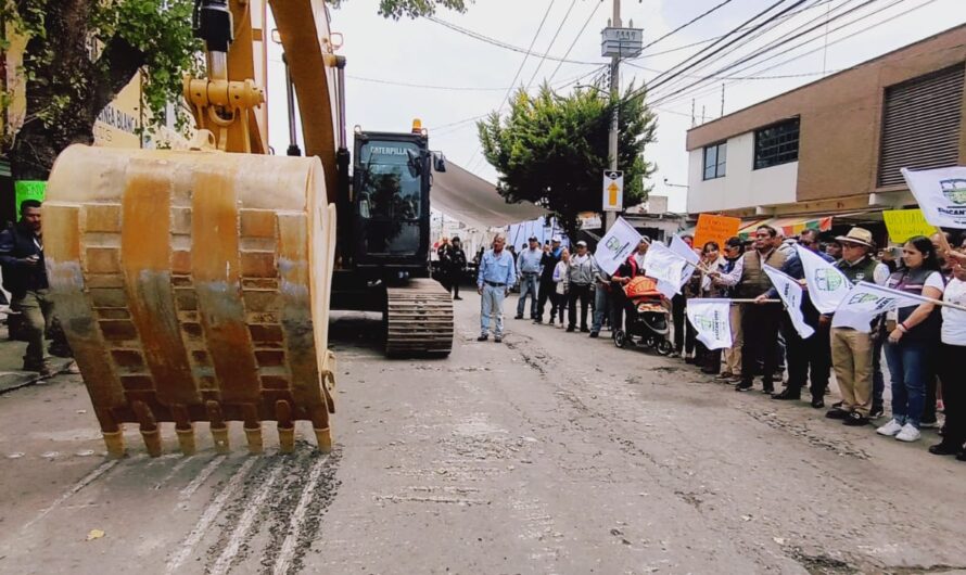 Obras en calle Aztecas: mejoran conectividad en La Joya