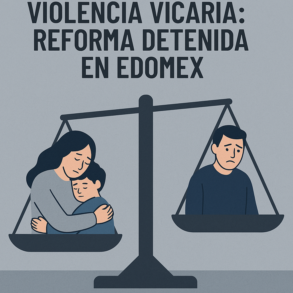 Reforma de violencia vicaria se detiene en Edomex