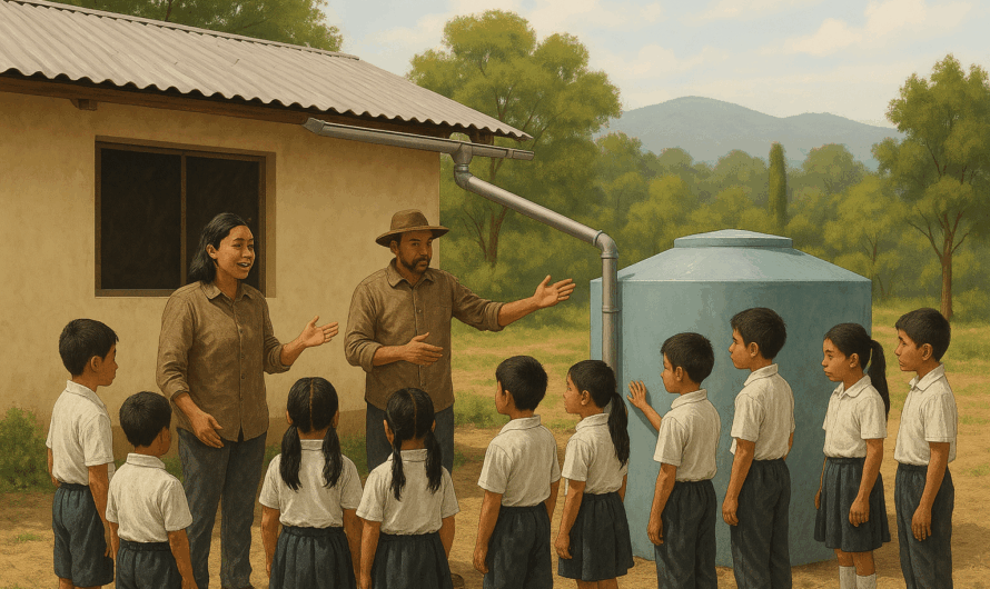 Captan lluvia, siembran futuro