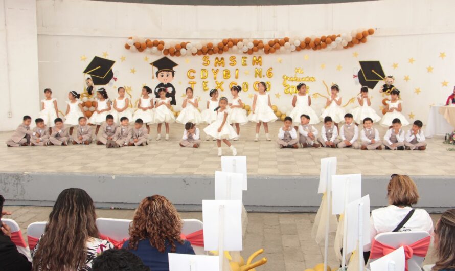 Concluye ciclo escolar en centros infantiles del SMSEM