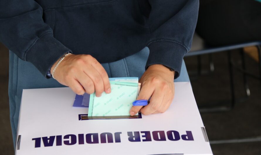 Elección judicial: admiten fallas en boletas y baja participación