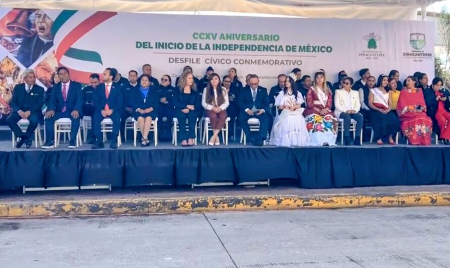 Zinacantepec celebra en paz: desfile sin incidentes