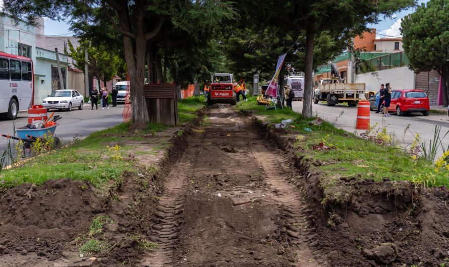 San Mateo Oxtotitlán estrena sendero peatonal seguro