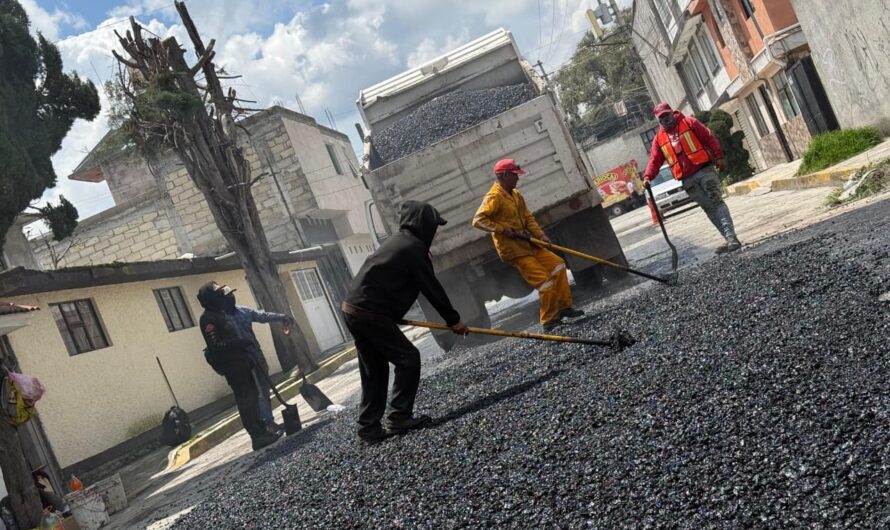 Toluca acelera el bacheo y prevé duplicar cifra este año