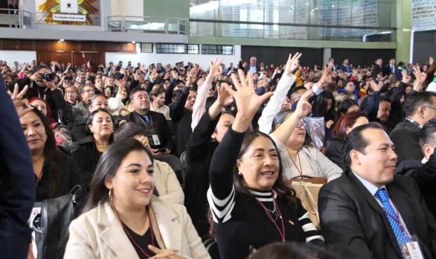 Reafirma el magisterio mexiquense su unidad