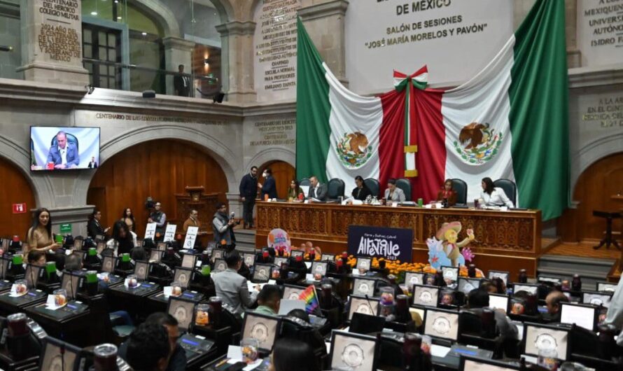 Congreso mexiquense dona una quincena para damnificados