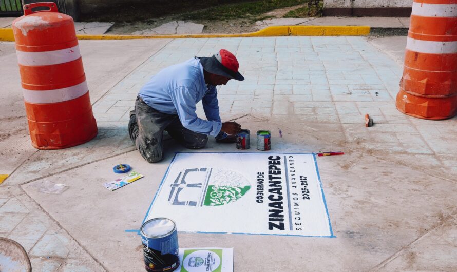 Modernizan la calle Benito Juárez en San Antonio Acahualco