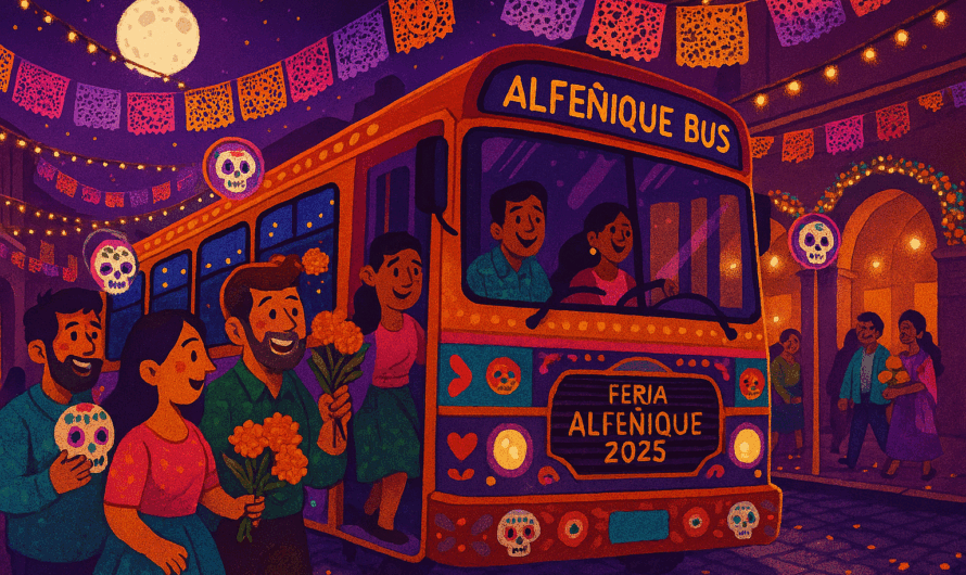 Así funcionará el transporte en la Feria del Alfeñique 2025