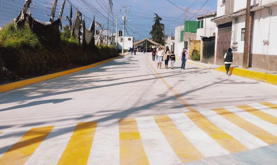 Zinacantepec transforma calle Barbabosa