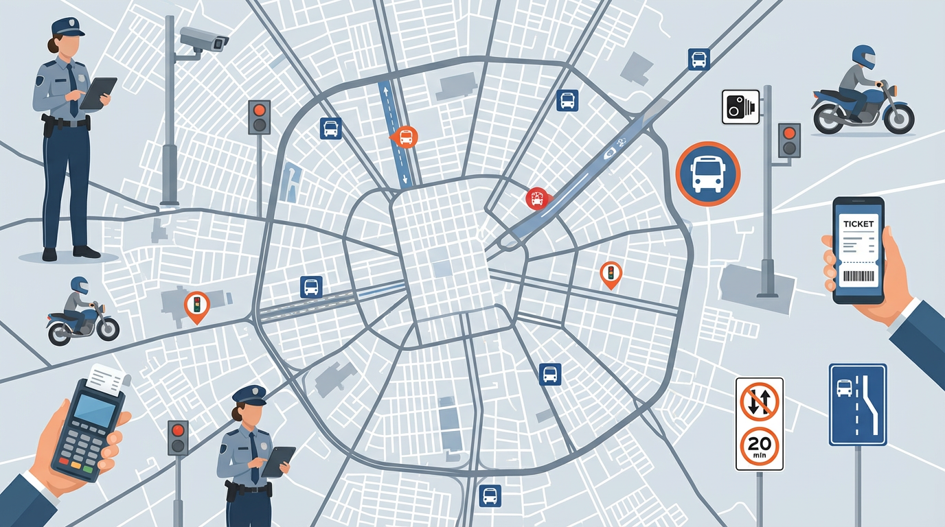 Nuevo tránsito en Toluca: sanciones, fotomultas y operativos