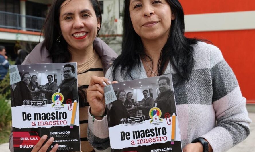 Lanzan “De maestro a maestro”, nueva revista docente