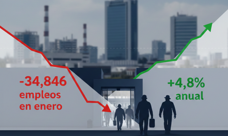 Edomex pierde 34 mil empleos en enero