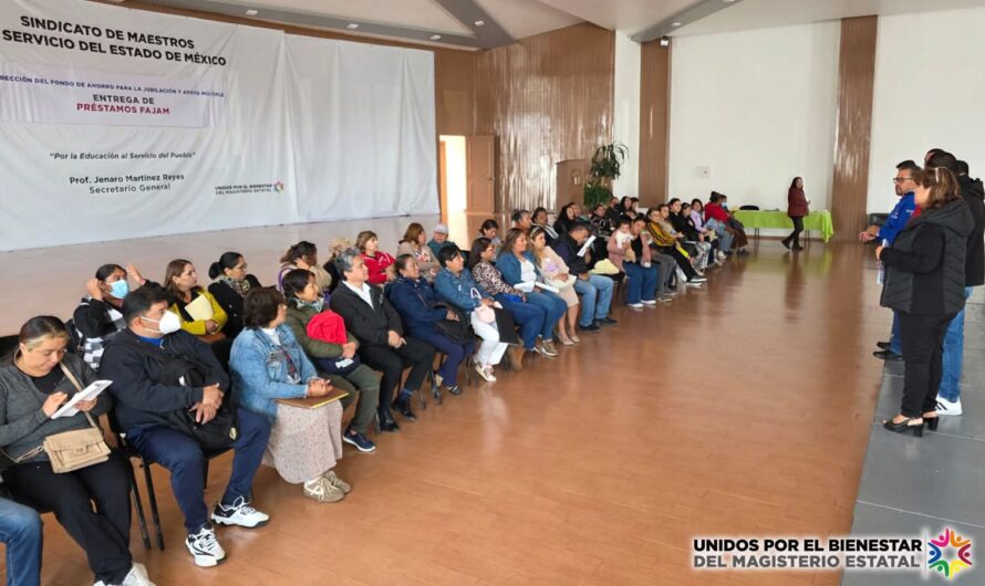 Docentes reciben créditos FAJAM en Edomex
