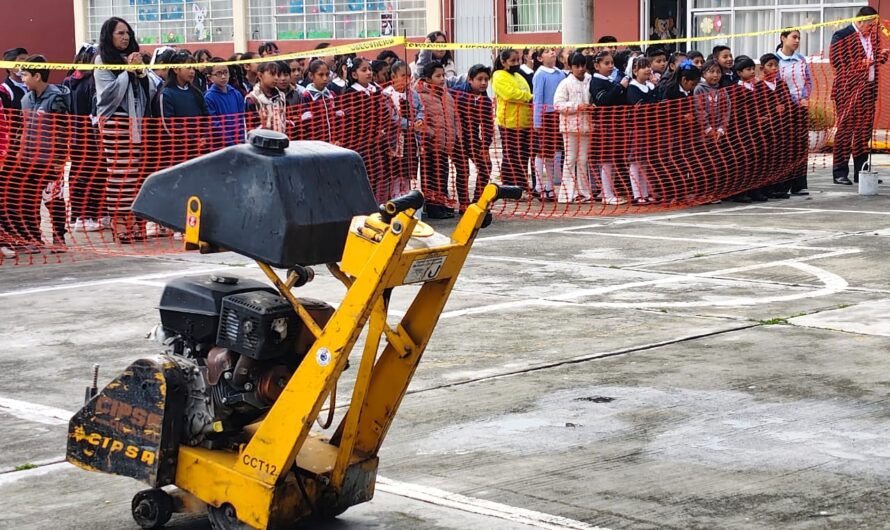 Otzolotepec inicia nueva techumbre escolar