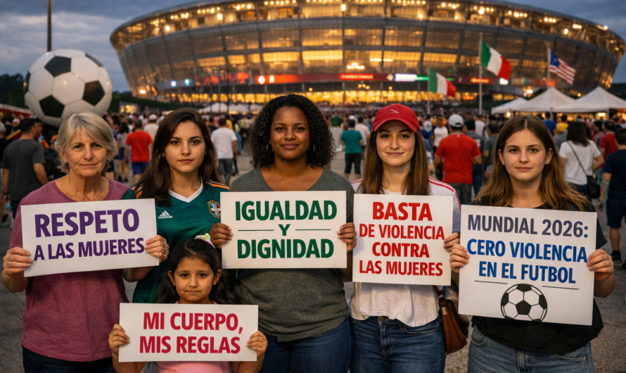 Lanzan campaña contra violencia hacia mujeres rumbo al Mundial