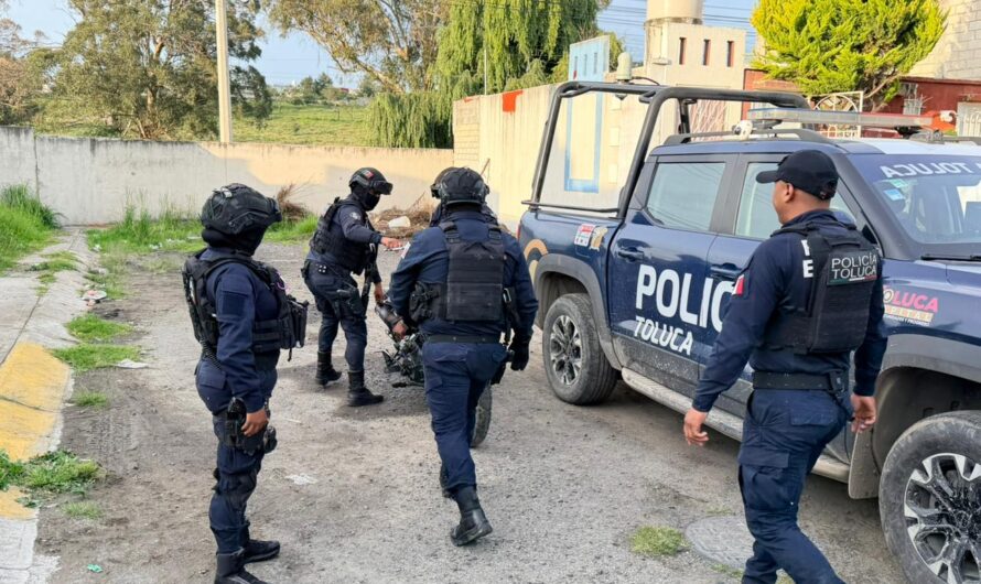 Toluca refuerza vigilancia para contener el robo a transeúnte