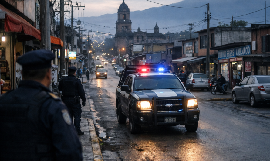 Zinacantepec reporta baja de 20.2% en delitos